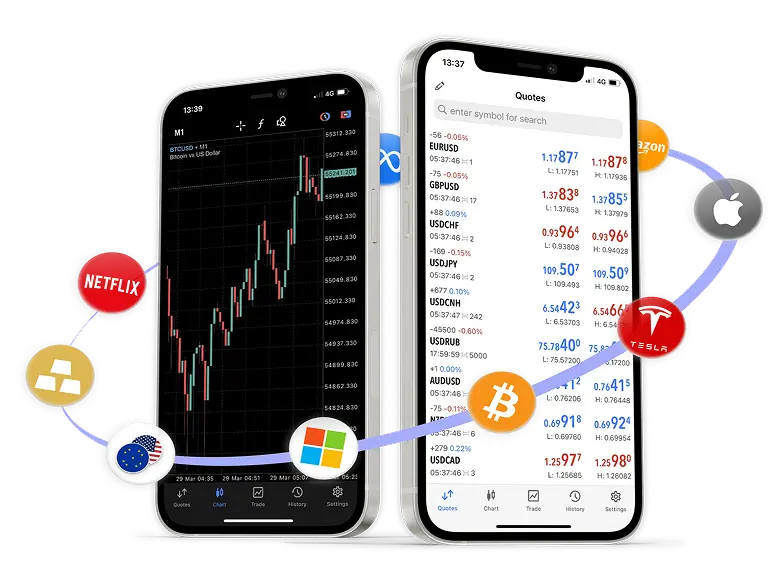 MetaTrader 4 (MT4) Fast, reliable & EA friendly.